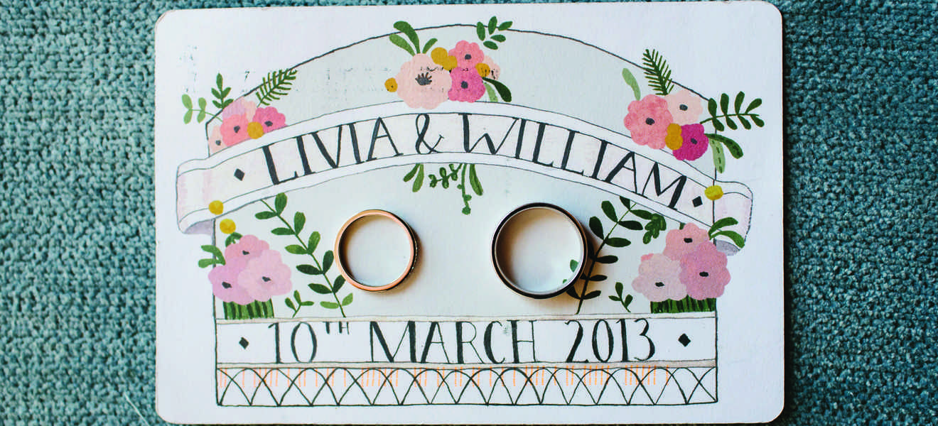 Livia and William at Ormond Hall