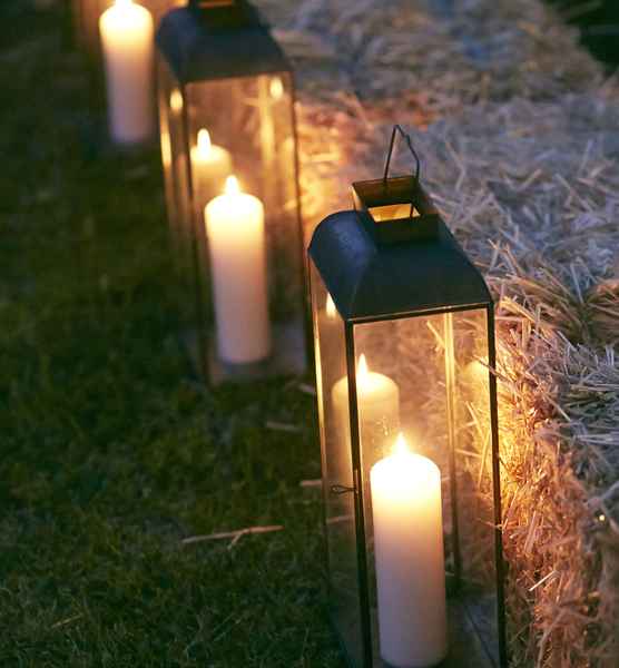 Candlelight Outdoor Wedding - Trent and Brooke's Wedding at Private Residence