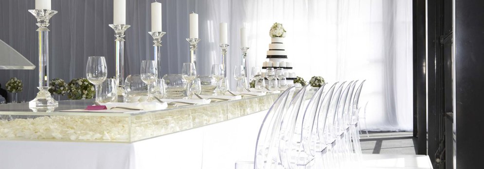 Luminare Wedding - White Themed Venue