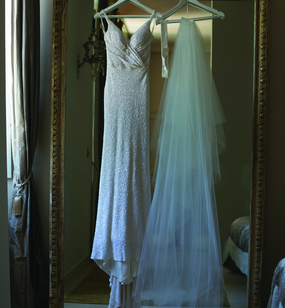 Wedding Gown by Lisa Gowing at Real Weddings