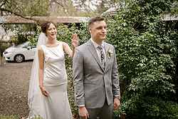 lyrebird falls luxe relaxed wedding forrest first look 2