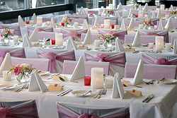 Club Rose Bay Wedding Venue Table Setup