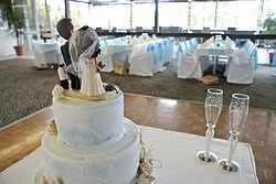 Club Rose Bay Wedding Cakes at Reception