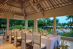Elegant Wedding Table Setup - Grand Hyatt Bali