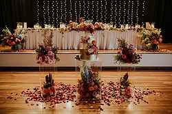 Elegant Flower Setup - The Pavilion Kiama at Real Weddings