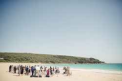 Beach Wedding Ceremony - Pullman Bunker Bay at Real Weddings
