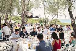 Outdoor Wedding Reception - Pullman Bunker Bay at Real Weddings