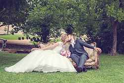 Best Garden Wedding Venue - Stevens Estate Garden at Real Weddings