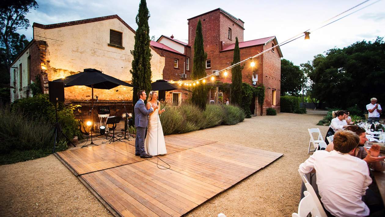 Victoria Wedding Venue The Euroa Butter Factory Real Weddings