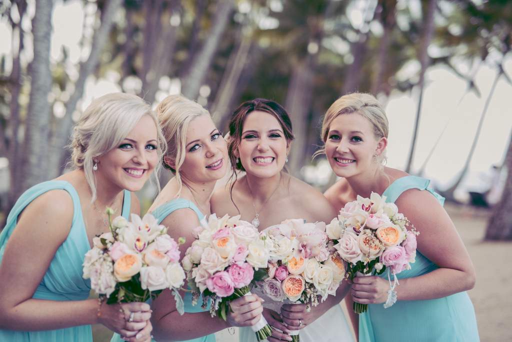 Pink Moss - Wedding Flowers Palm Cove | Real Weddings