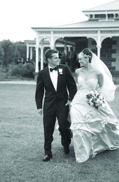 Joanna and Robert at Mount Surgeon Estate