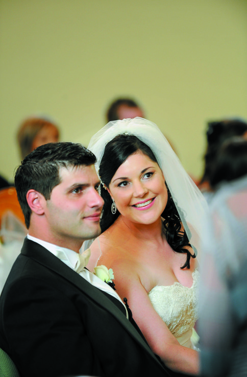 Maxine and Anthony at Flemington The Event Centre