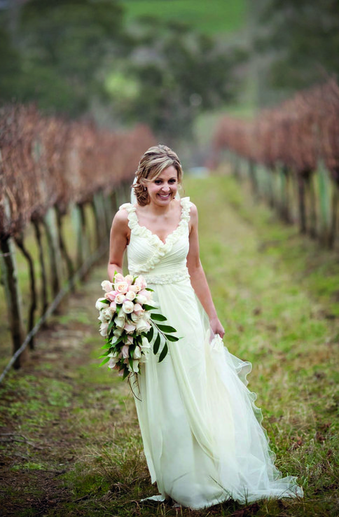 Luahn and David at Centennial Vineyards