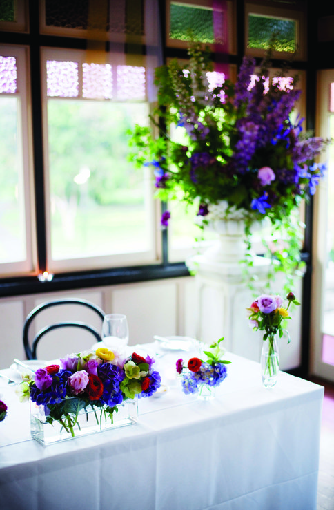 Lucinda and Dallas at Vaucluse House Tearooms