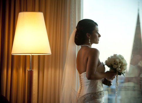 Reyna and Walter at Grand Hyatt