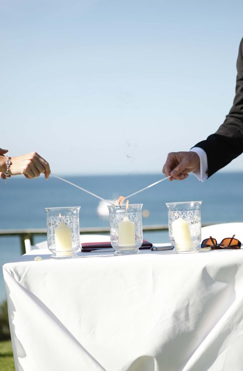 Hayley and Travis at the Portsea Hotel