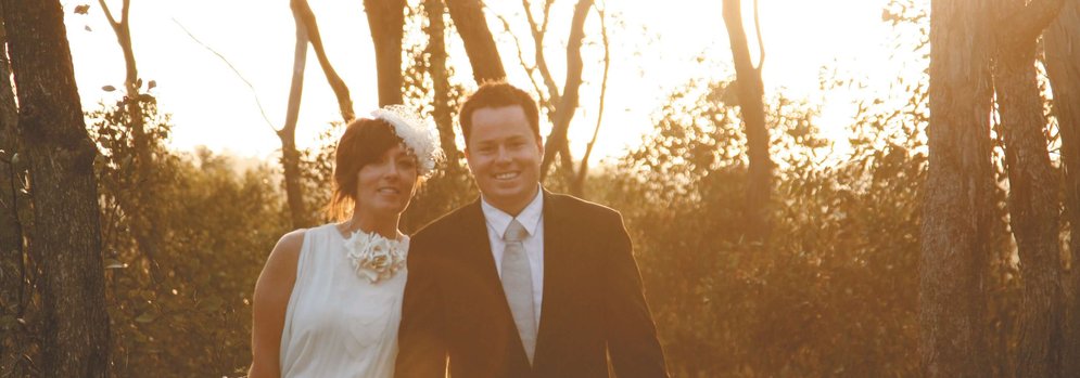 Courtney and Andrew's Wedding Photo at Boyd Baker House