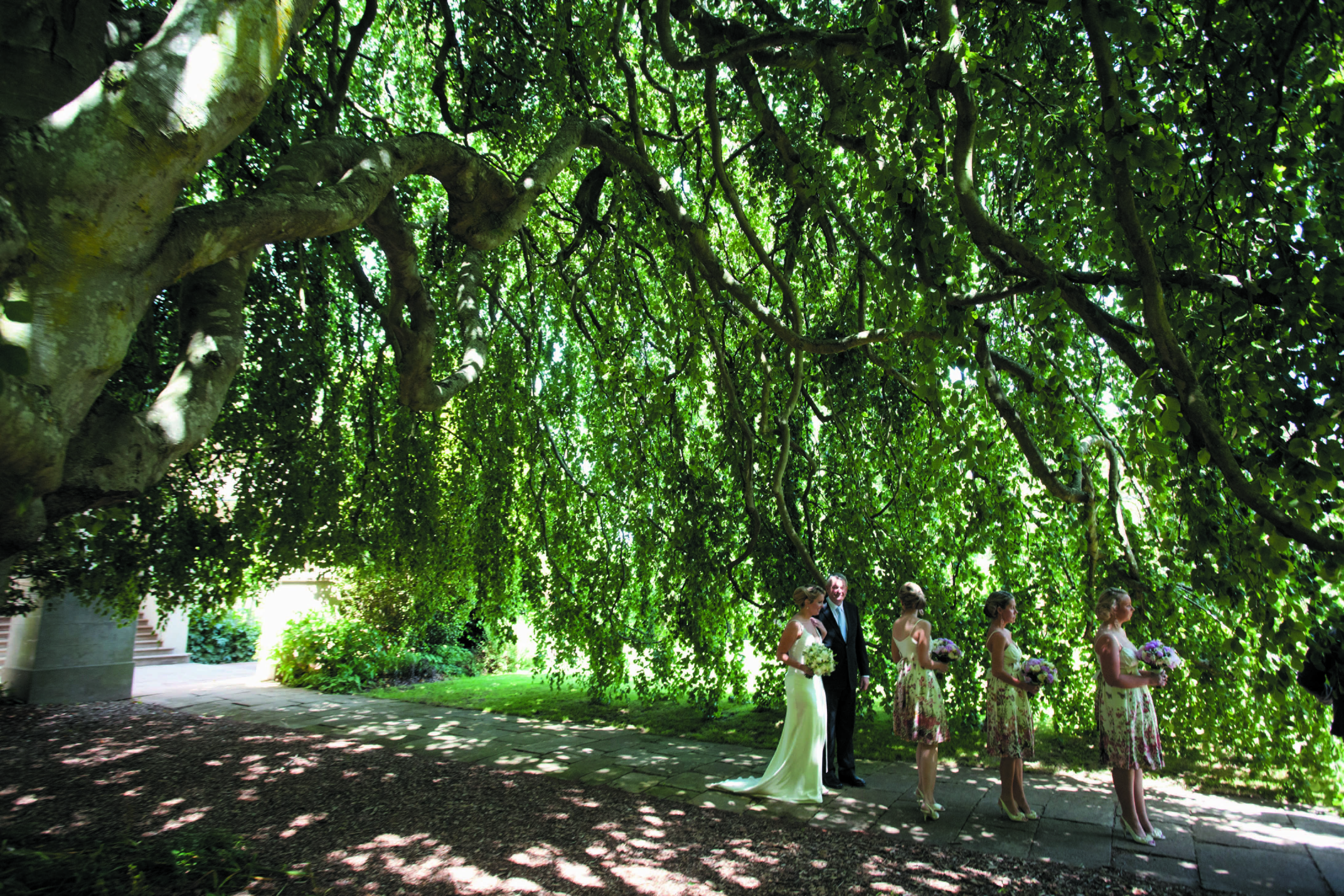 Sarah and Aaron at Milton Park Country House