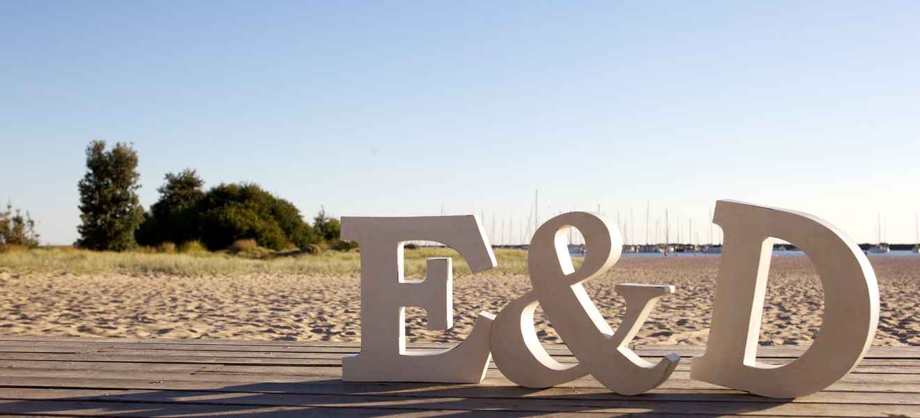 Emily and David at West Beach Bathers Pavilion