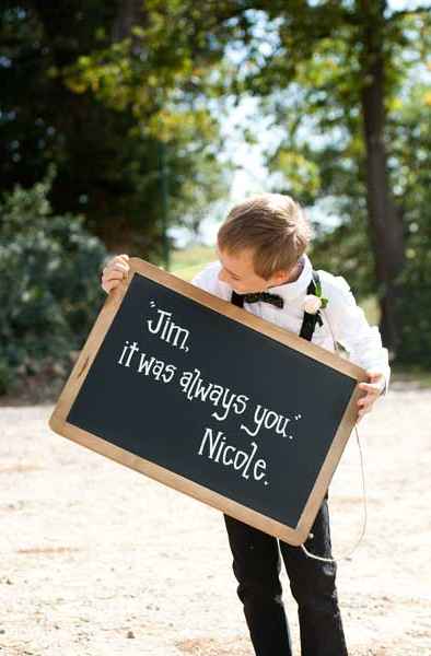 Wedding Signs - Nicole & James' Wedding at The Barn The Briars