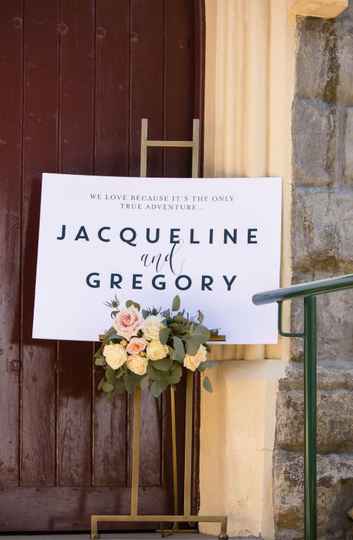 Jacqui and Greg at The Convent Gallery