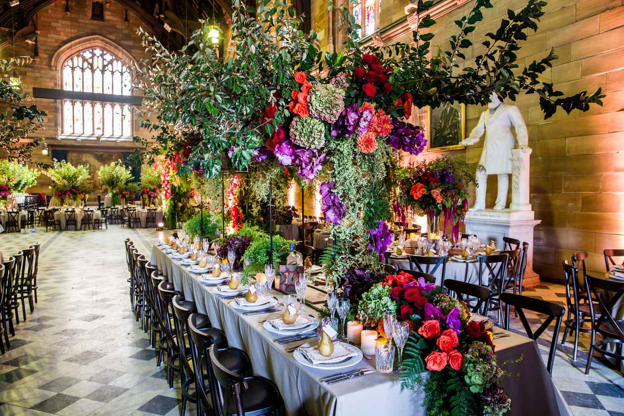 Elegant Wedding Reception Venue - Sandy & Rod's Wedding at Great Hall University