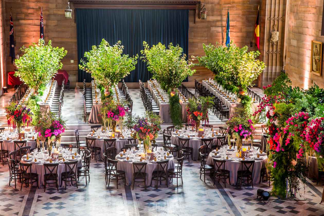 Sydney Wedding Reception - Sandy & Rod's Wedding at Great Hall University