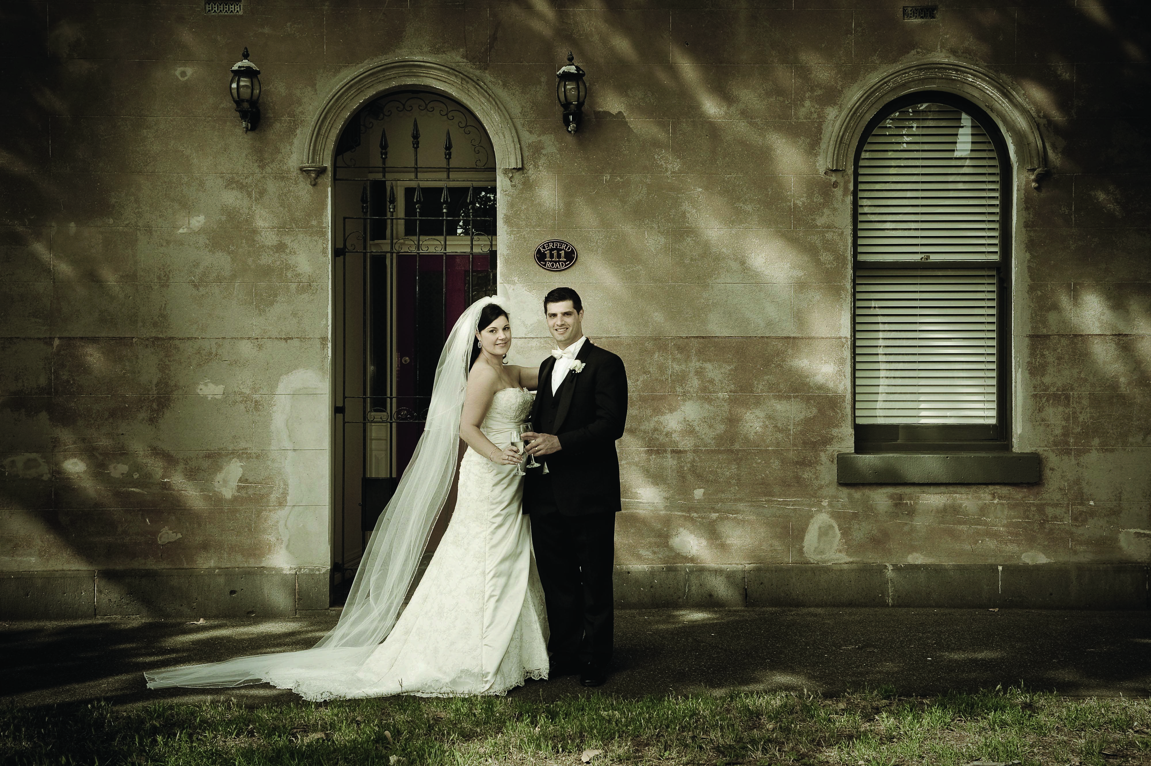 Maxine and Anthony at Flemington The Event Centre