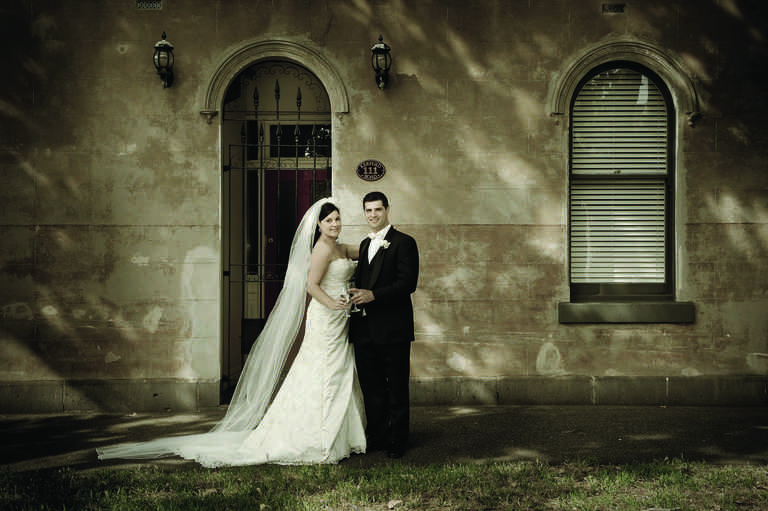 Maxine and Anthony at Flemington The Event Centre