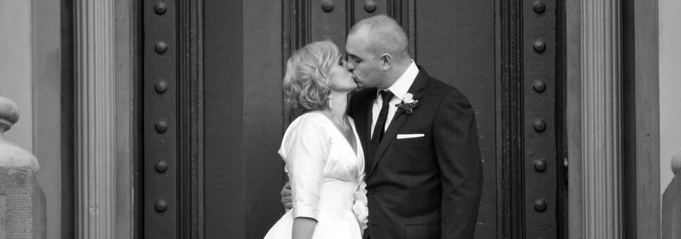 Emma and Steve at Fitzroy Town Hall