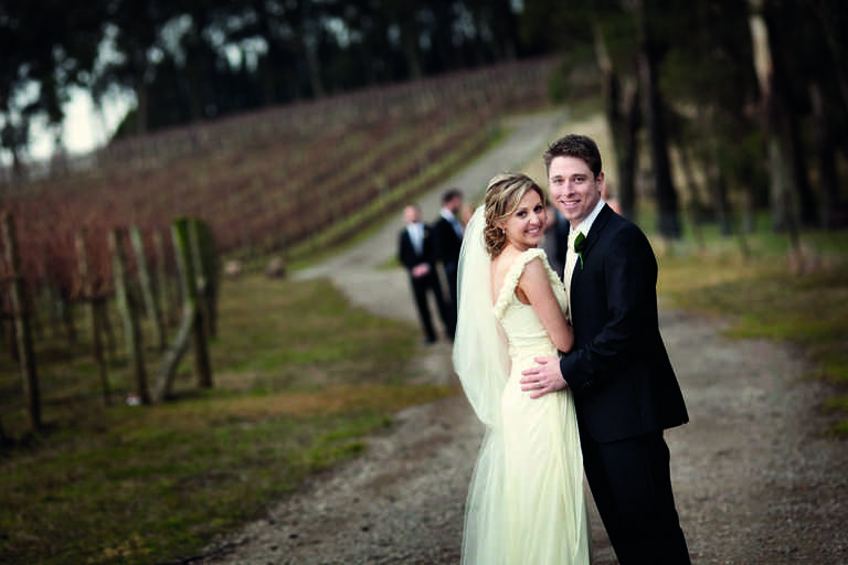 Luahn and David at Centennial Vineyards