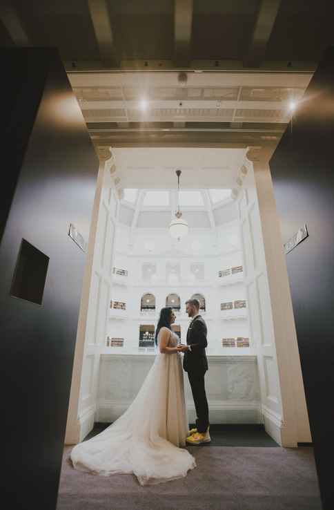 Giulia & Stuart’s Wedding at The State Library of Victoria