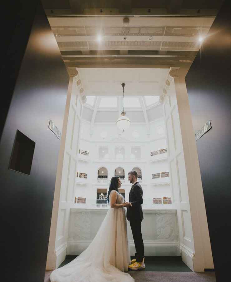 Giulia & Stuart’s Wedding at The State Library of Victoria