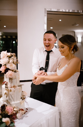 Peter and Rosalyn at Hotel Kurrajong