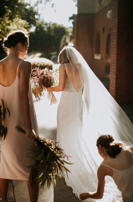 Caitlyn and Jono at Abbotsford Convent