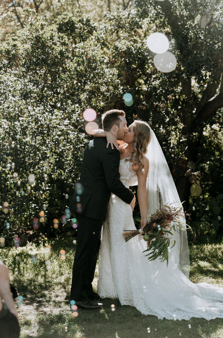 Caitlyn and Jono at Abbotsford Convent