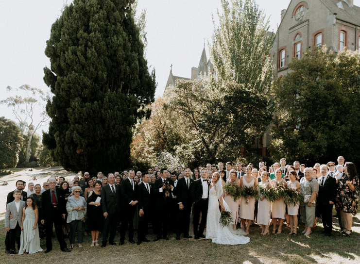 Caitlyn and Jono at Abbotsford Convent