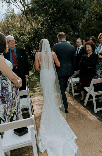 Caitlyn and Jono at Abbotsford Convent