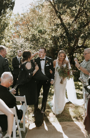 Caitlyn and Jono at Abbotsford Convent