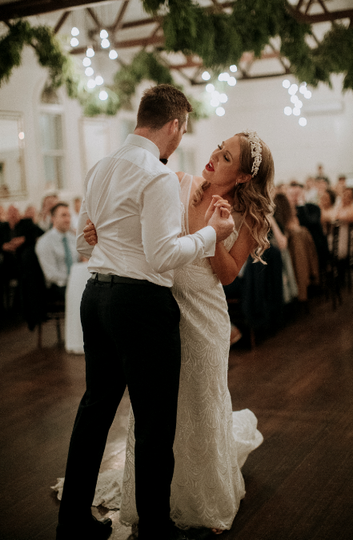 Caitlyn and Jono at Abbotsford Convent