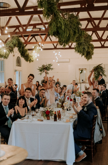 Caitlyn and Jono at Abbotsford Convent