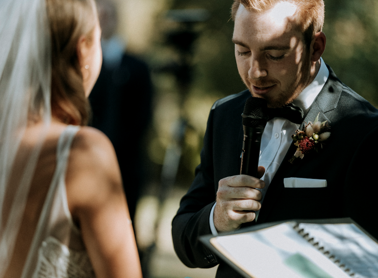 Caitlyn and Jono at Abbotsford Convent