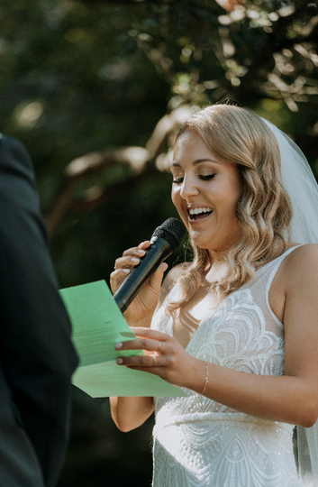 Caitlyn and Jono at Abbotsford Convent