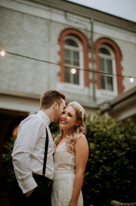 Caitlyn and Jono at Abbotsford Convent