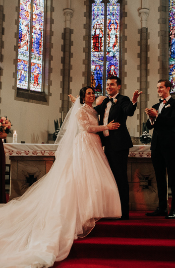 Sarah and Harry at Plaza Ballroom Melbourne