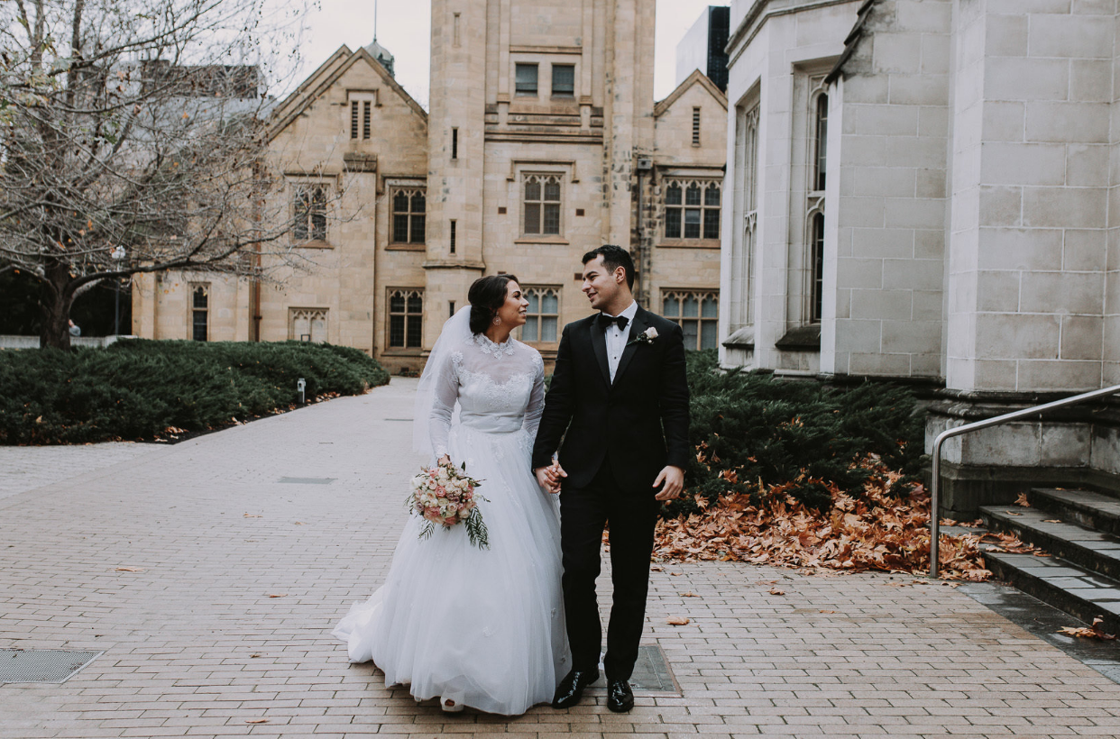 Sarah and Harry at Plaza Ballroom Melbourne