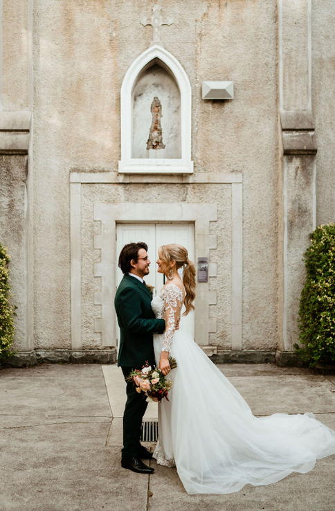 Hayley and  Frank-Daniel at The Abbotsford Convent