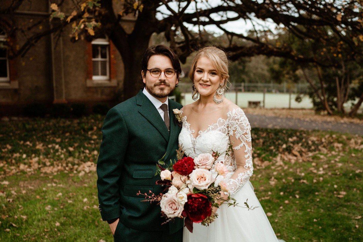 Hayley and  Frank-Daniel at The Abbotsford Convent