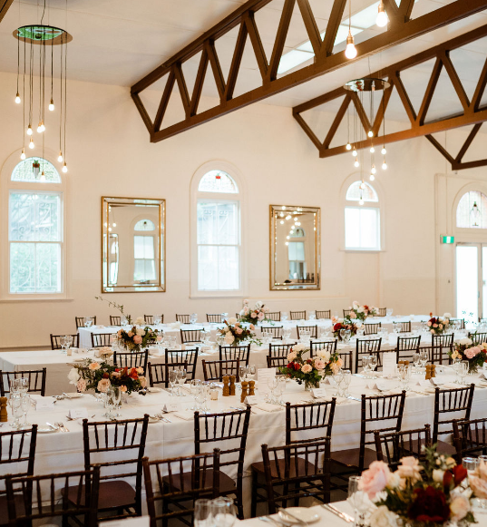 Hayley and  Frank-Daniel at The Abbotsford Convent