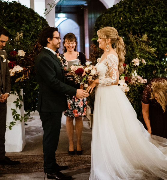 Hayley and Frank-Daniel at The Abbotsford Convent